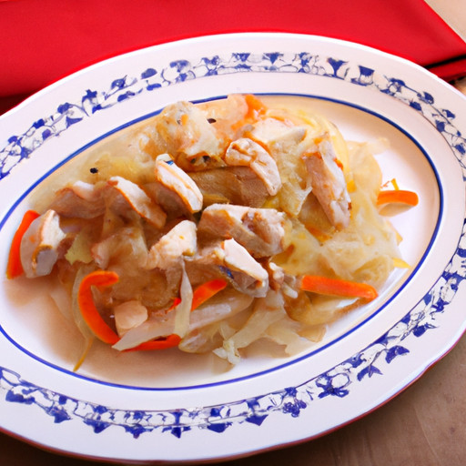 how to make stewed cabbage with chicken 1287