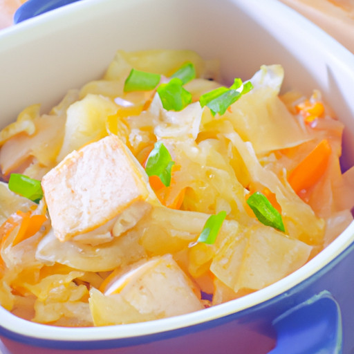 how to make stewed cabbage with chicken 1285